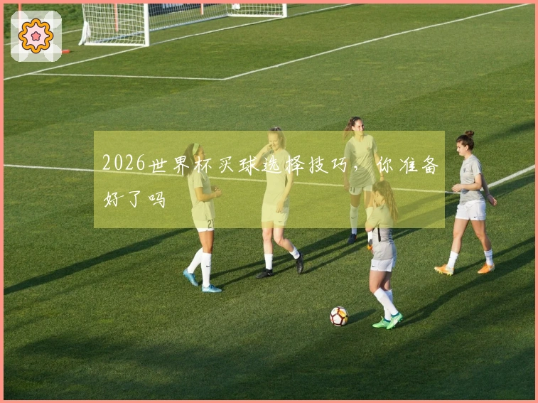 2026世界杯买球选择技巧，你准备好了吗